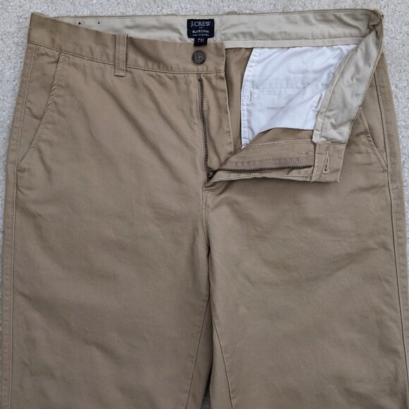 J.Crew Factory Bleecker khaki pants - Picture 3 of 7